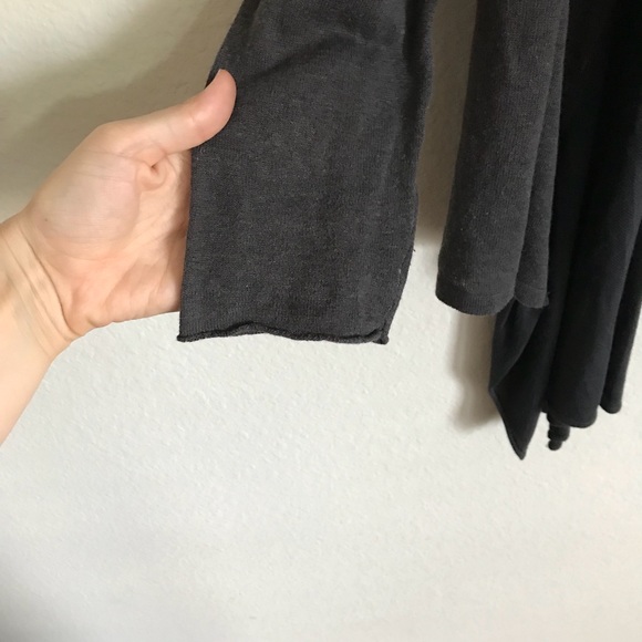 Anthropologie Guinevere Gray Open Cardigan - Picture 4 of 6